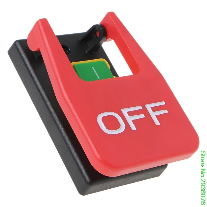 

New Electromagnetic Pushbutton Switch Paddle SwitchVoltage protection Table Saws Drop Shipping Support