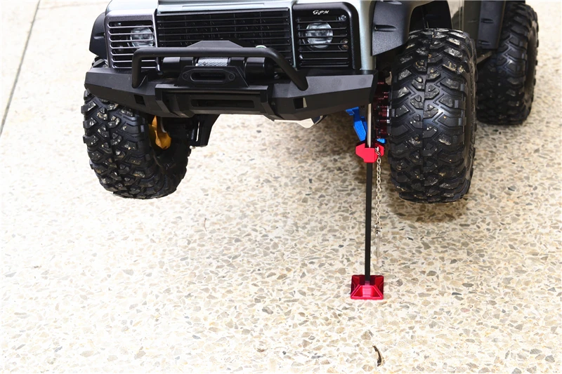 1/10 RC металлический высокий подъемный домкрат для WRANGLER гусеничный грузовик крест