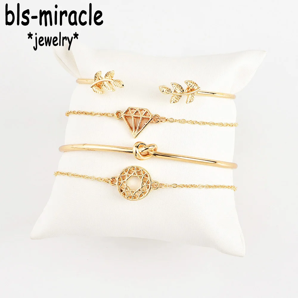 Bls miracle Винтажный Золотой цвет Топ новейшие модные аксессуары листовой галстук