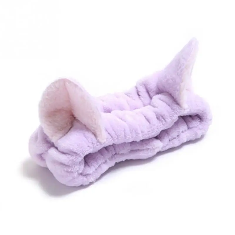 

Popular Cute Soft Towel Hair Band Wrap Headband For Bath Make Up