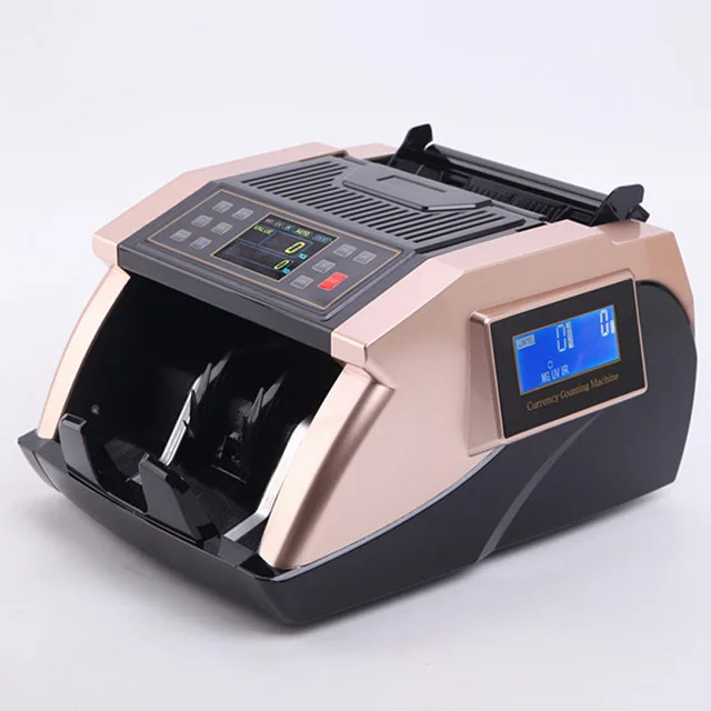 

Multi-currency Bill Counter with UV +MG detection Money counter Financial Equipment With Mix Counting Function for Euro only