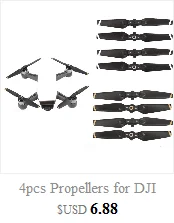 2 пары 4730F Drone Proprllers+ жесткий портативный чехол для переноски, прочный комплект для хранения DJI SPARK Professional 20A, Прямая поставка
