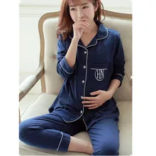 Breastfeeding Pajamas For Maternity Women Long Sleeve Cotton Sleepwear Pregnant Women Nursing Clothes Sets Nightgown D0048 Breastfeeding Pajamas For Maternity Women Long Sleeve Cotton Sleepwear Pregnant Women Nursing Clothes Sets Nightgown D0048