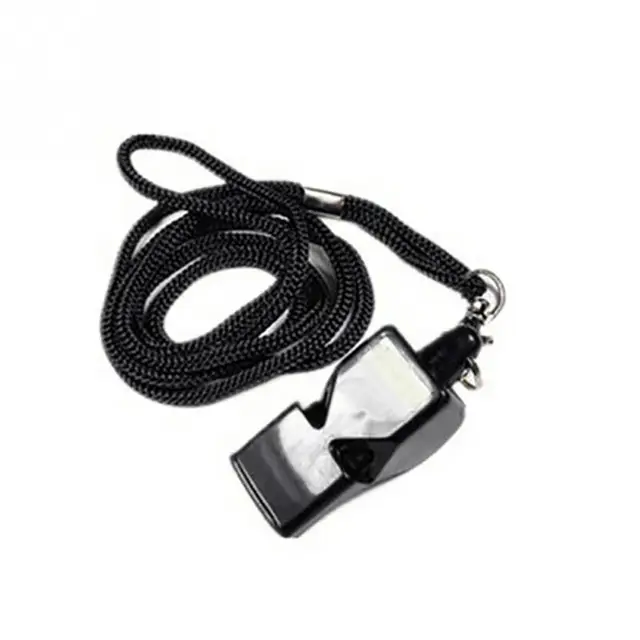 2Pcs Plastic Whistle Referee Practical Durable Whistle Professional Soccer Basketball Hockey Baseball Sports Referee Whistle