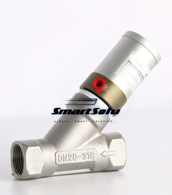 

2 inch Y type compact angle seat valve normally closed