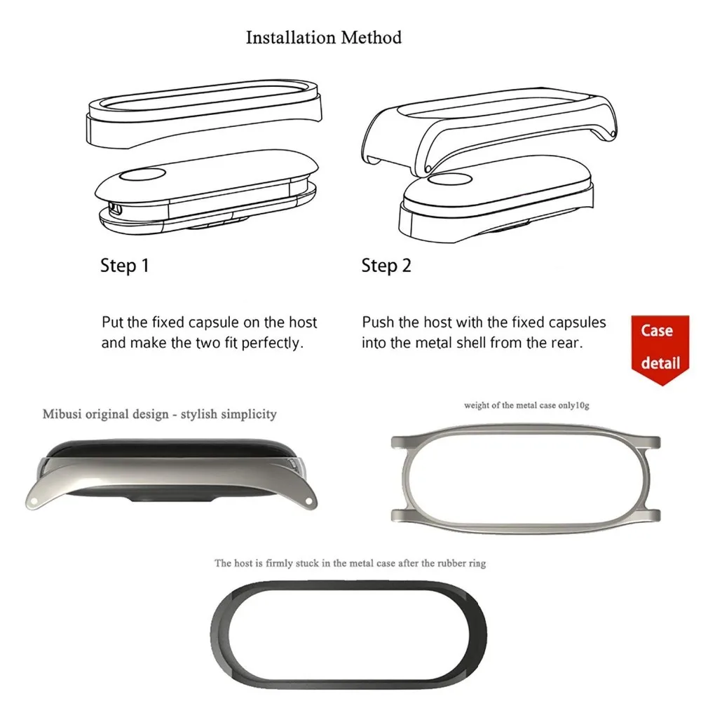 Цветной кожаный черный чехол Eastar для Xiaomi Mi Band 3 аксессуары смарт браслета Miband