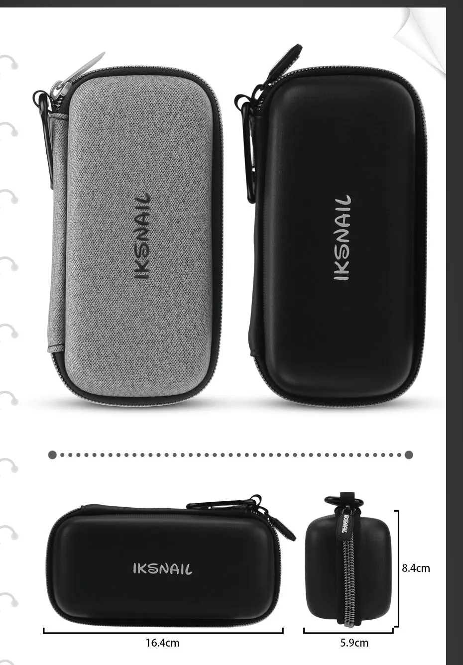 IKSNAIL профессиональная защитная сумка чехол для хранения переносной рекордер чехол для TASCAM DR-05 портативные цифровые диктофоны