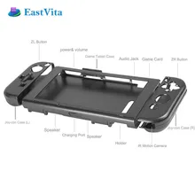 EastVita игры хост анти-скольжения противоударный защитный чехол Ультратонкий Металл полная защита чехол черного цвета для nintendo переключатель r29