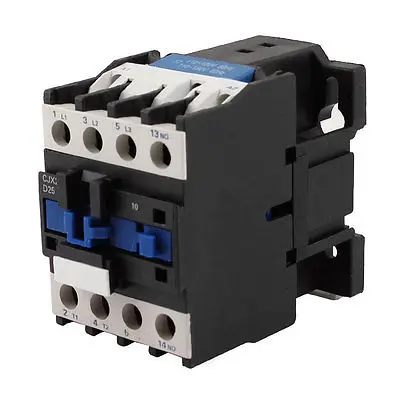 CJX2-2510 110V Coil 3 Poles 3P NO 35mm DIN Rail Mounting DIN Rail AC Contactor CJX2-2510 110V Coil 3 Poles 3P NO 35mm DIN Rail Mounting DIN Rail AC Contactor