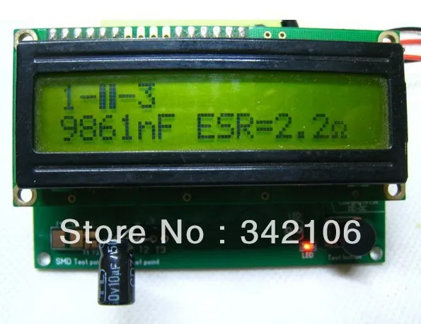 

Free Shipping!!!! New Transistor Tester Capacitor ESR Inductance Resistor Meter NPN PNP Mosfet