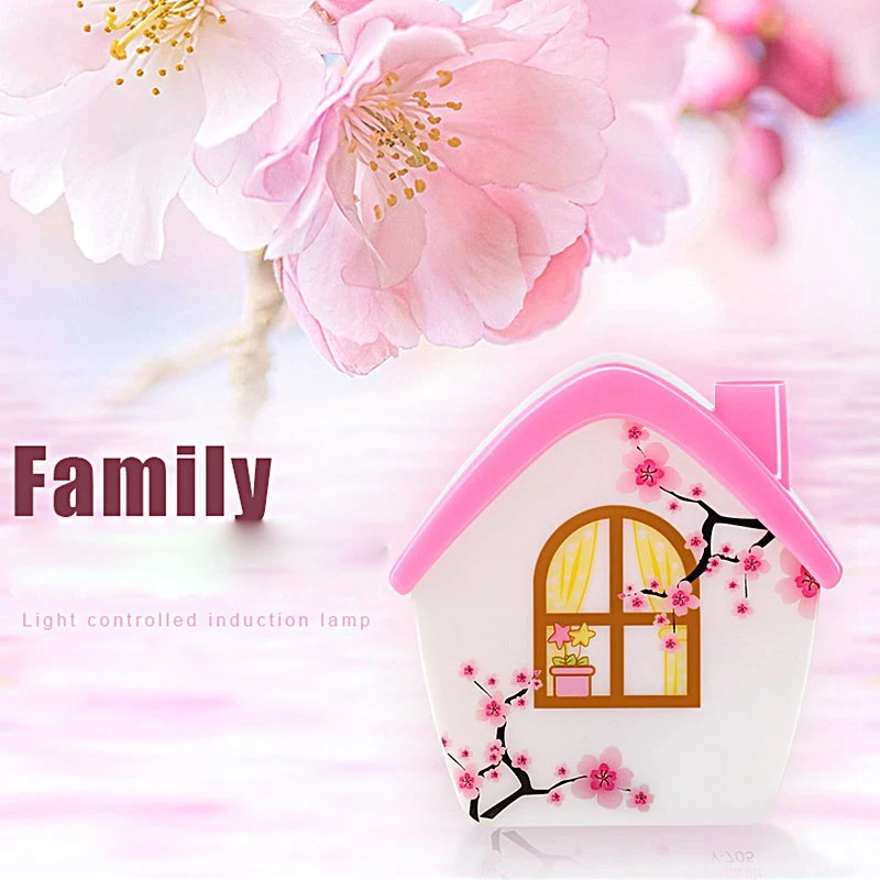 Cartoon-Warmly-House-Wall-Night-LED-Lamps-Lighting-Night-Light-Sensor-Lights-Plugged-Bedroom-Wall-Lamp (4)