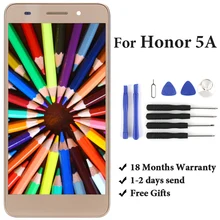 5.5' For Honor 5A LCD Display Assembly Replacement With Touch Screen For Honor 5A LCD Screen LYO-L01 LYO-L21 replacement 35mm hs366 6v4 5a ophthalmic lamp 6v27w op2366 p44s for haag straight hs900 930 neitz shin nippon