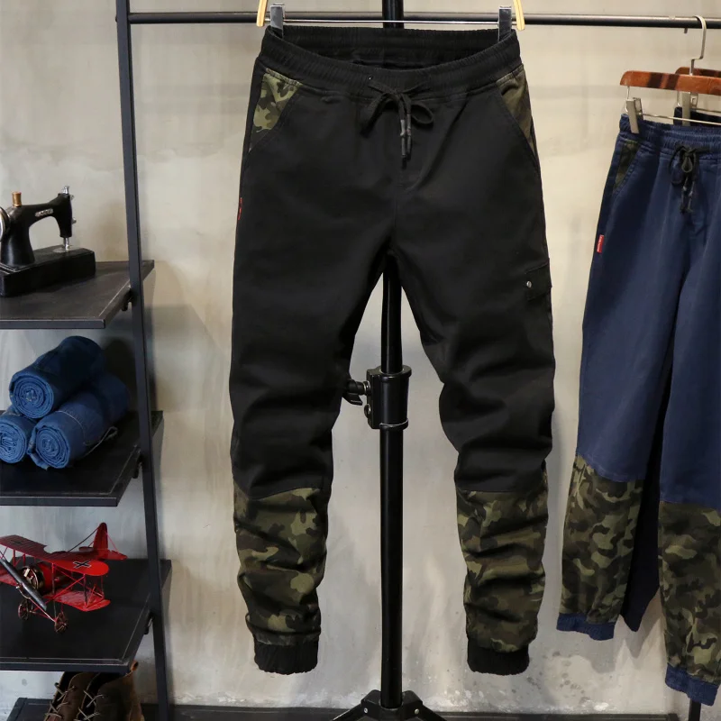 

Jeans men casual chinos plus large size 6XL 7XL elastic stretch Long pants male trousers clothing streetwear Spring the Summer