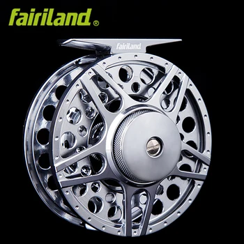 

2BB+1RB 3/4 METAL fly fishing reel LARGE ARBOR designed w/ INCOMING CLICK, PRECISION MACHINED from BAR-STOCK ALUMINUM fish wheel