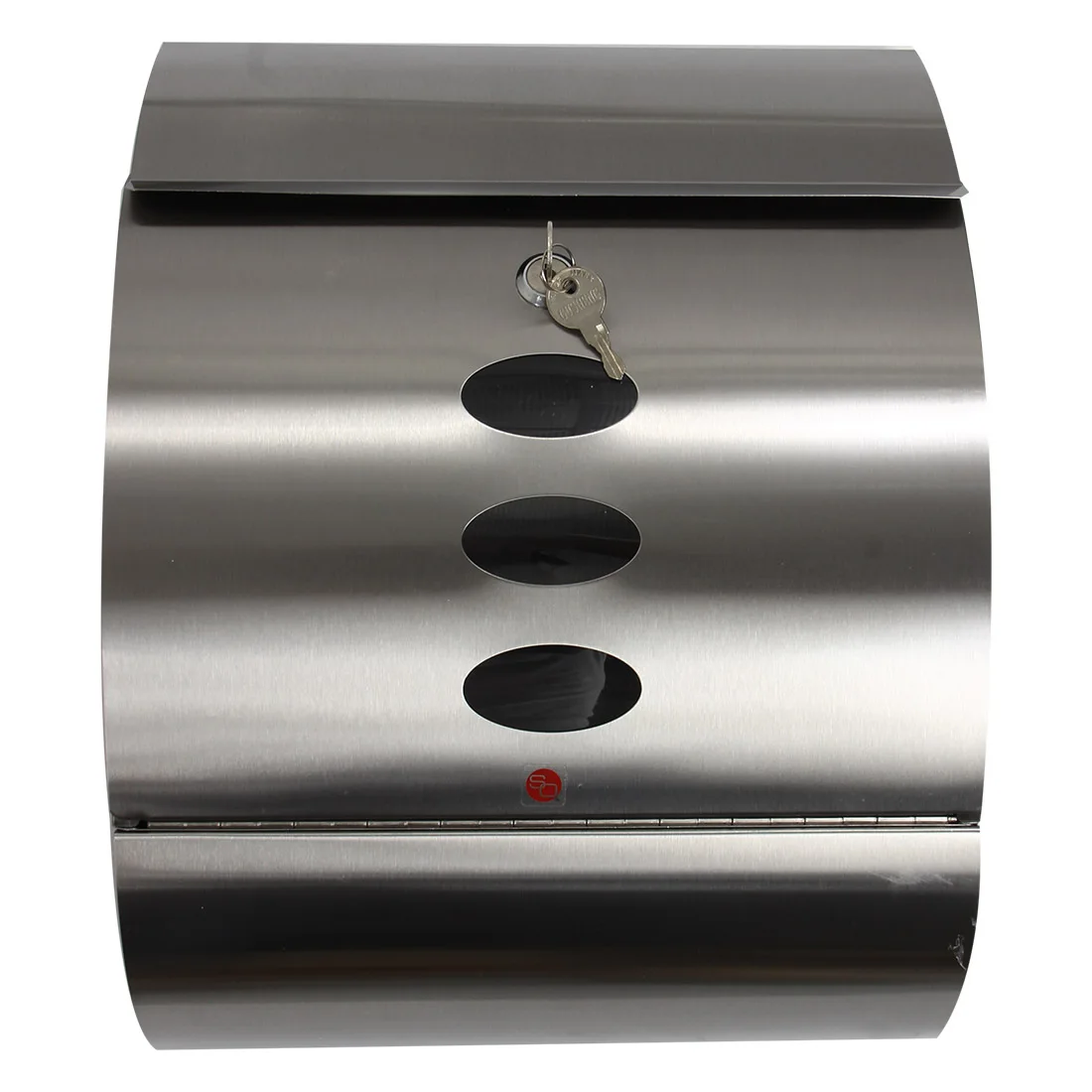 Waterproof Stainless Steel Lockable Mailbox & Newspaper Holder Outdoor Mail/Post/Letter Box