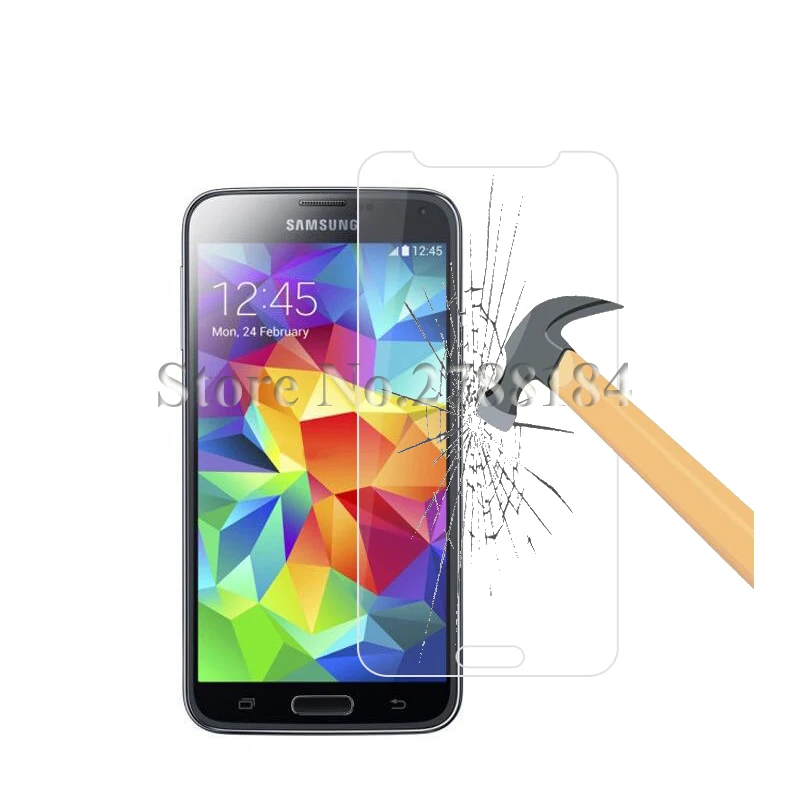 2 шт закаленное стекло для samsung Galaxy S5 G900 G900S G900F G900K G900L/M/A/T/V/P i9600 Защитная пленка для экрана стекло для S5