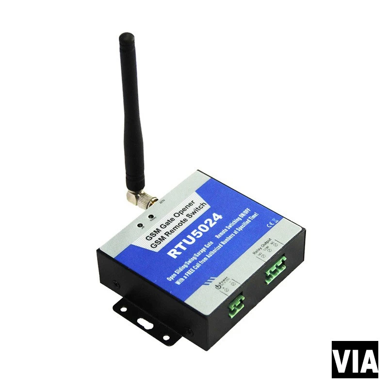 RTU5024 GSM ворот реле quad-диапазона возможность удаленного доступа в любом месте и Управление Беспроводной открывания двери с помощью бесплатного звонка 3V сим-карты