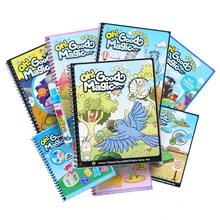 Динозавр, животные, Волшебная водная книга для рисования, раскраска, каракули и волшебная ручка, рисование, доска для рисования для детей, игрушки, подарок на день рождения