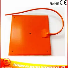 24 v 350 w 300*300*1,5 мм 3d принтер нагреватель Гибкая силиконовая резина подогреватель adhesive1face 8 мм от центра отверстия 5 мм отверстие corner500mm свинца