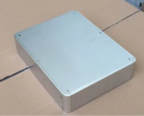 Rounded Corners Aluminium Enclosure Preamplifier Headphone Amp DAC Chassis Case