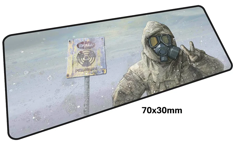 Size 700x300X3MM Stalker коврик для мыши геймер 700x300X3 мм игровой коврик для мыши большой locrkand аксессуары для ноутбука ПК эргономичный коврик для мыши - Цвет: Size 700x300X3MM
