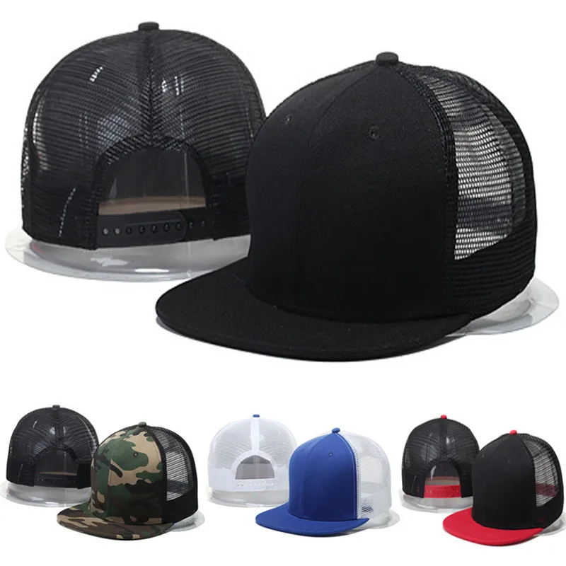 

2019New Casual Baseball Cap Female Snapback Trucker Blank Summer Mesh Visor Hat Outdoor Sports Sun Hats Cap For Men And Women