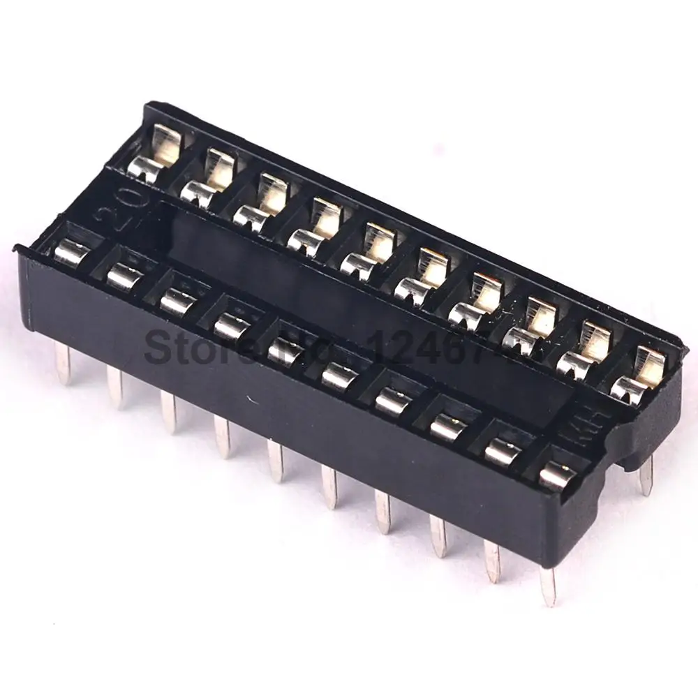 

10PCS 20 Pin DIP SIP IC Sockets Adaptor Solder Type