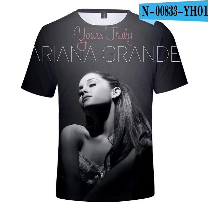 Футболка Ariana Grande с 3D рисунком опасной женщины мужская женская футболка Бога