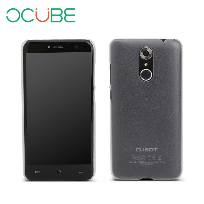 

ocube CUBOT note plus Back Cover Case Transparent Protective Hard Cover Case For 5.2inch CUBOT note plus smart mobile phone