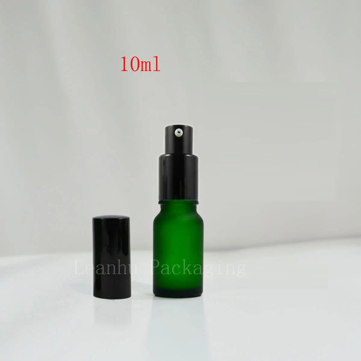 

Import frosted green glass bottles wholesale 10ml pump bottle lotion points bottling bottles