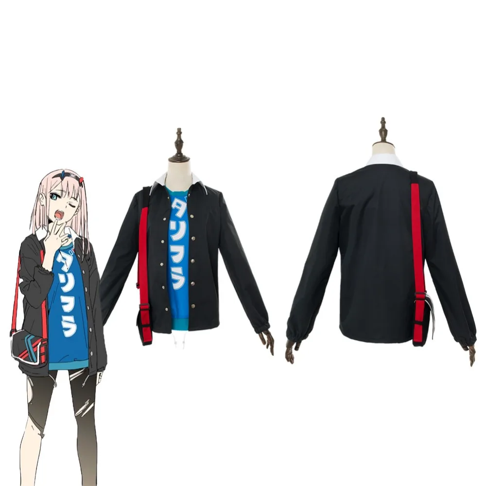 

Cosplay DARLING in the FRANXX Zero Two Cosplay Costume Code 002 Gym Suit Halloween Carnival Costumes Custom Made