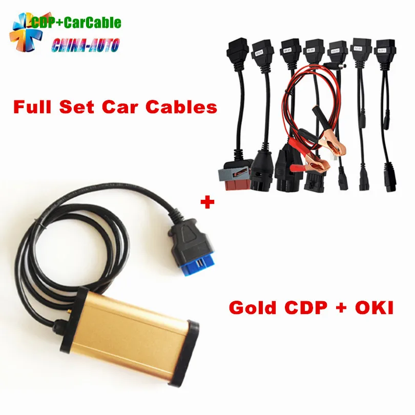 Цена за Золото CDP с Bluetooth и OKI чип! 2013.3 R3 TCS CDP Pro Plus с полным набором 8 автомобилей кабели Средства диагностики авто Цена за Золото CDP с Bluetooth и OKI чип! 2013.3 R3 TCS CDP Pro Plus с полным набором 8 автомобилей кабели Средства диагностики авто