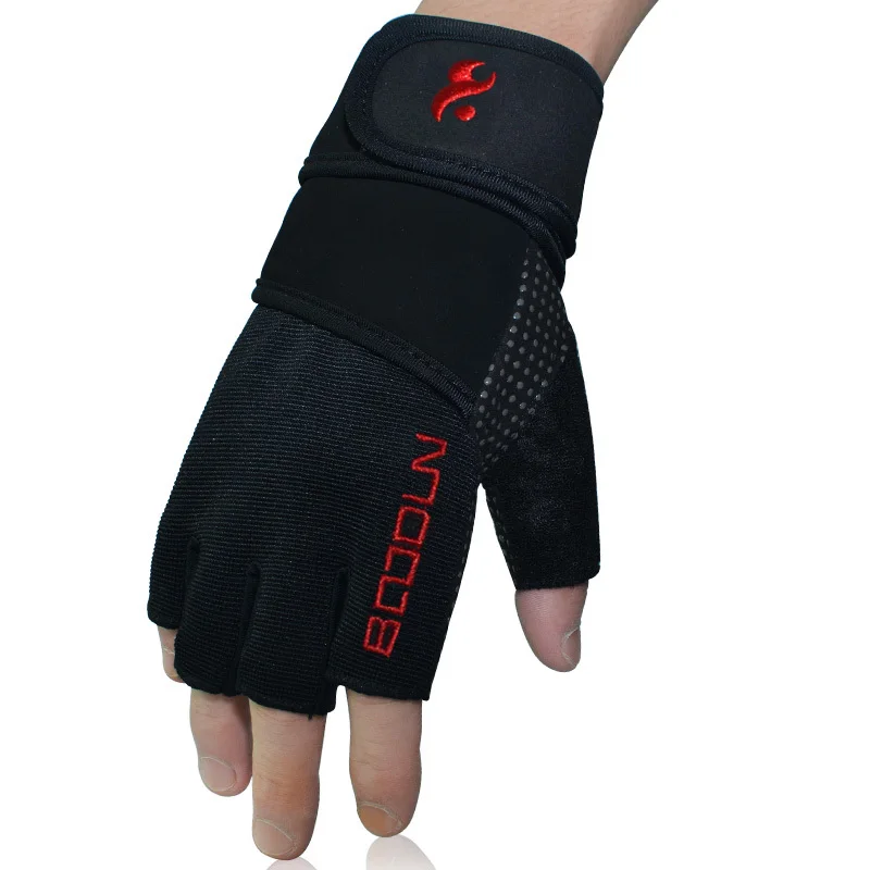 Fitness Gloves Weight Lifting Gym Workout Training Wrist Wrap Strap Men Women