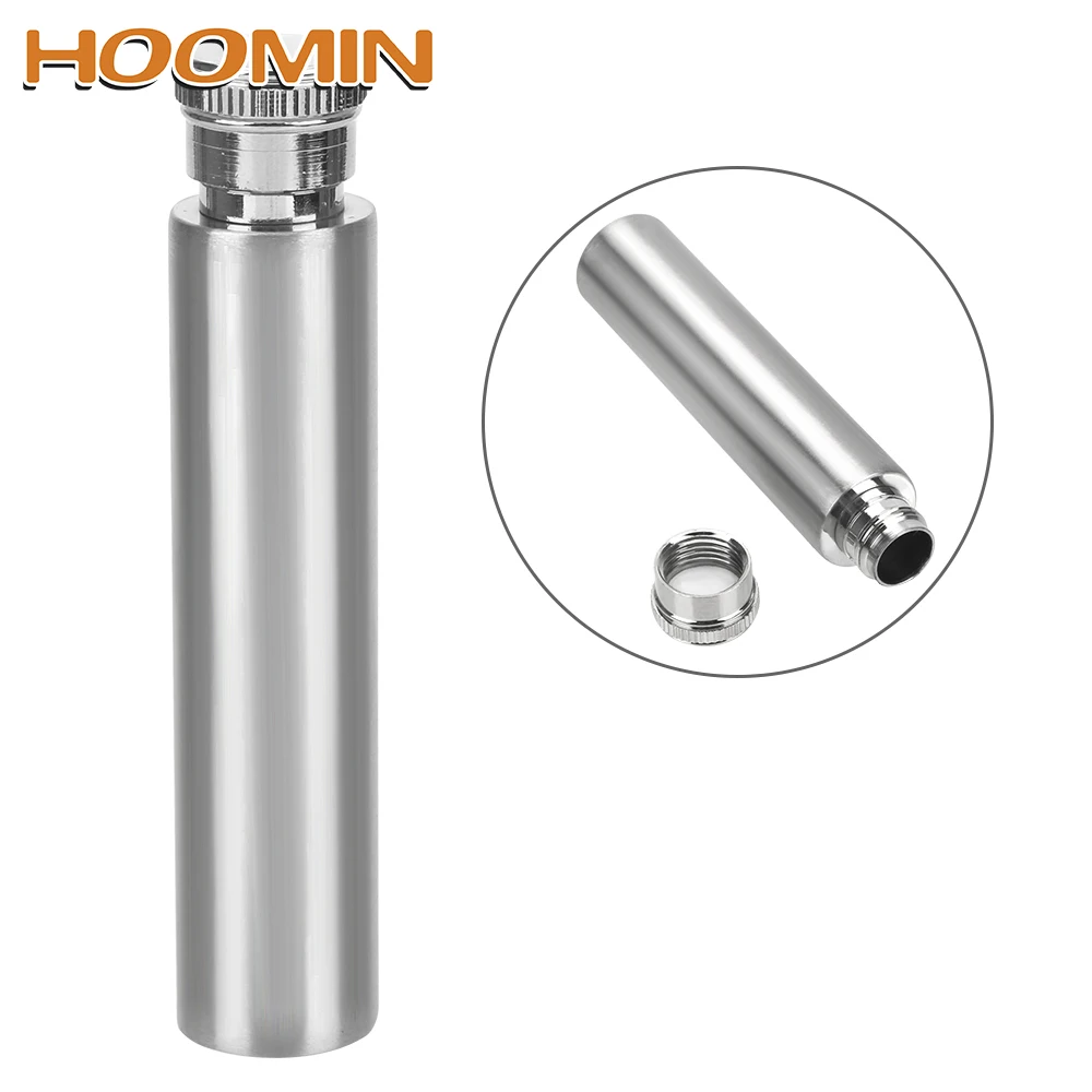 buy HOOMIN 1oz 1.5oz Wine Bottle Stainless Steel Tubular Wine Pot Wine Whisky Bottle Hip Flasks