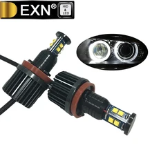 2X80 W высокой Мощность ошибок XT-E H8 E92 светодиодный Ангельские глазки лампы для BMW X5 E70 X6 E71 E90 E91 E92 M3 E60 Светодиодный лампа угловой фары