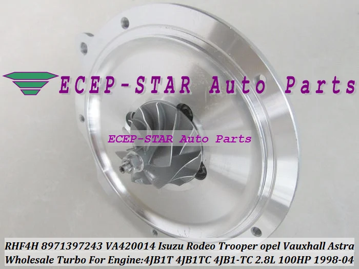 RHF5 8971397243 VIBR VA420014 Turbo Turbine Turbocharger For ISUZU Rodeo Trooper For OPEL VAUXHALL Astra 1998-04 4JB1 4JB1T 2.8L (4)