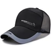 Men Women Golf Sunshade Breathable Baseball Mesh Hat Sport Quick-drying Sunscreen Cap Hip-Hop Adjustable Canvas Fishing Hat P14 2