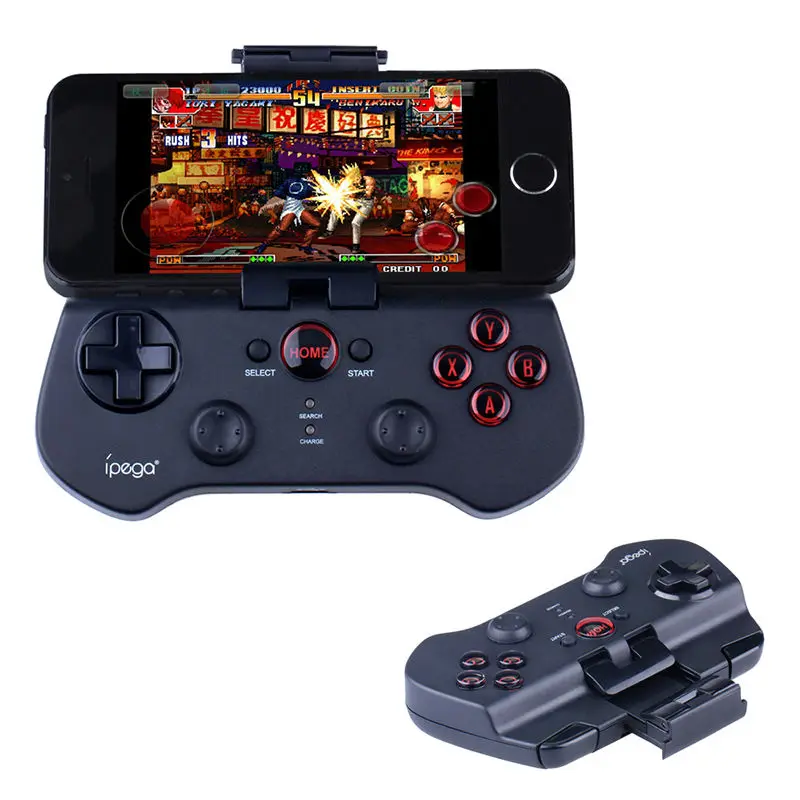 Goedkoop Echte iPega PG 9017S Draadloze Bluetooth Game Handle Controller Remote Joystick GamePad Voor iPhone iPad Android