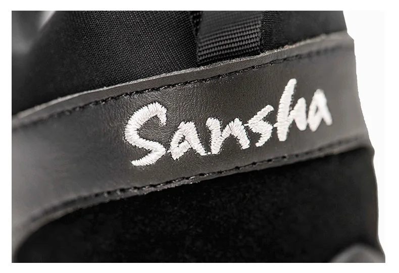 Sansha/танцевальные кроссовки без шнуровки, сетчатый верх из замши, ПУ подошва с воздушной подушкой, подошва для девушек, женщин, мужчин, современные танцевальные джазовые туфли P185M