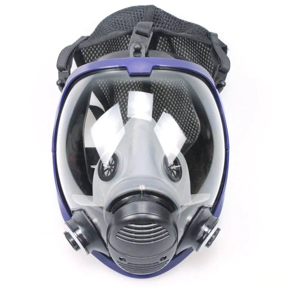 

Chemical mask 6800 7suits 6001 Gas Mask acid dust Respirator Paint Pesticide Spray Silicone filter Laboratory cartridge welding