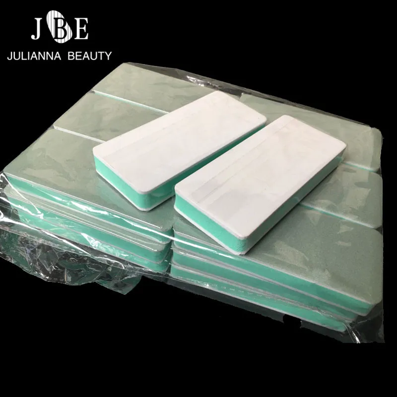 50 X 2 Side Nail Buffer Shiner Nail Art Sanding Files Buffer Block Manicure Pedicure Tools Sand Paper Foam UV Gel Set Nail File