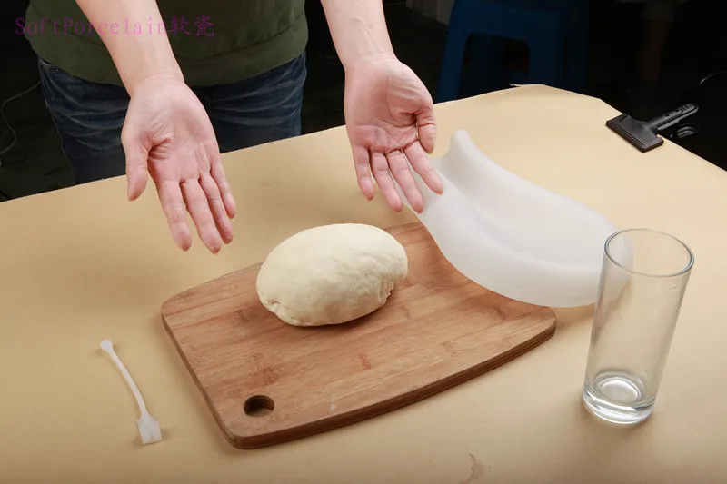Amazing Pastry Kneading Dough Bag Silicone White Non-Stick Pastry Blender Bag DIY Home Made Dumpling Noodles Tools