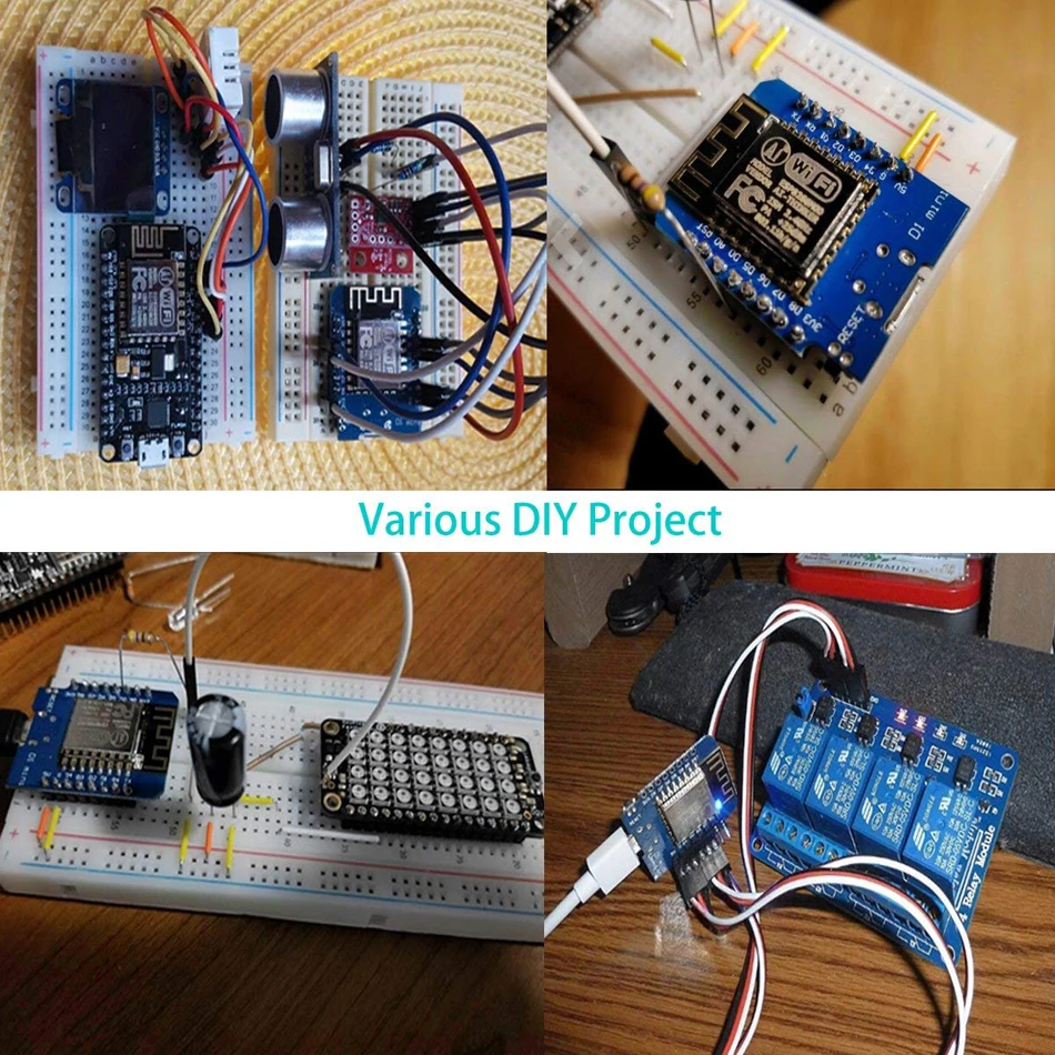 ESP8266 ESP-12 ESP12 ESP-12F мини-модуль Wemos D1 Мини Wi-Fi развитию Micro USB 3,3 V на основе ESP-8266EX 11 цифровой контакт