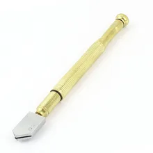 UXCELL 10-20 мм золотой тон Hangrip карандаш подачи масла разработан Стекло резец инструмент