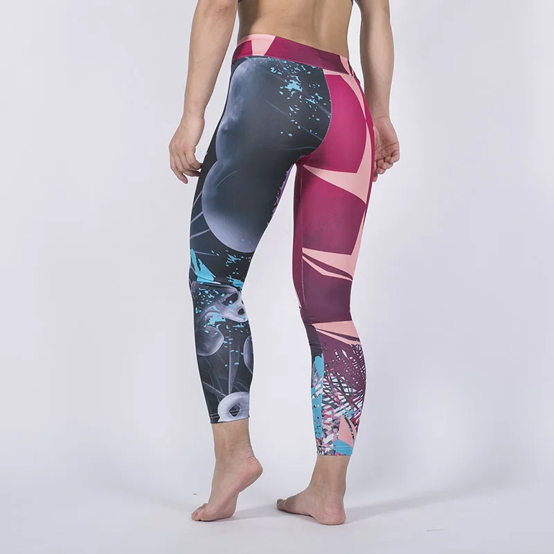 

Graffiti Printed Cross Waist Legging High Waist Push Up Trouser Workout Jeggings Female Patchwork Fitness Pants Stretch Leggings