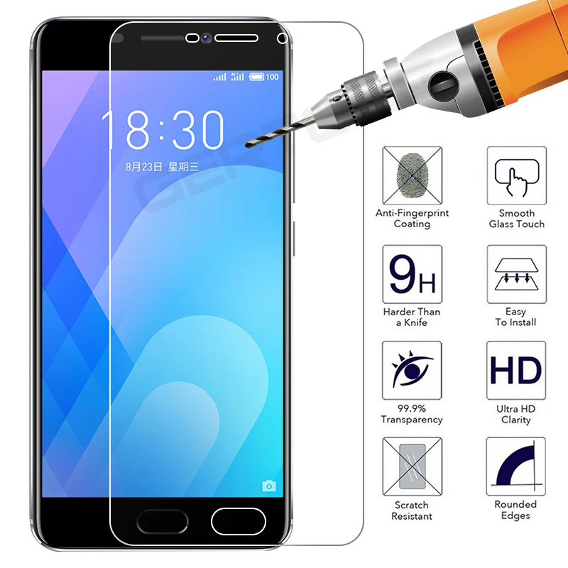 Защитная пленка для экрана Meizu 16th 16 Pro7 Plus 16X 15 X8 V8 6T M6S M6 M5 Note M5S M5C A5 защитная из