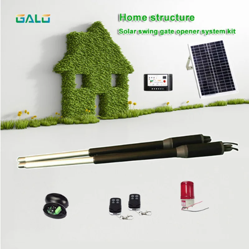 Us 198 0 Pkm C05 New Energy Saving Solar Powered Swing Gate Opener Operator Kit Dc24v On Aliexpress Com Alibaba Group