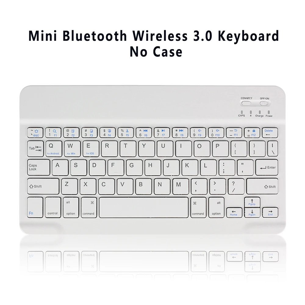 Мини Беспроводной Bluetooth 3 0 клавиатура 9 7 дюймов и PU кожаный чехол для клавиатуры