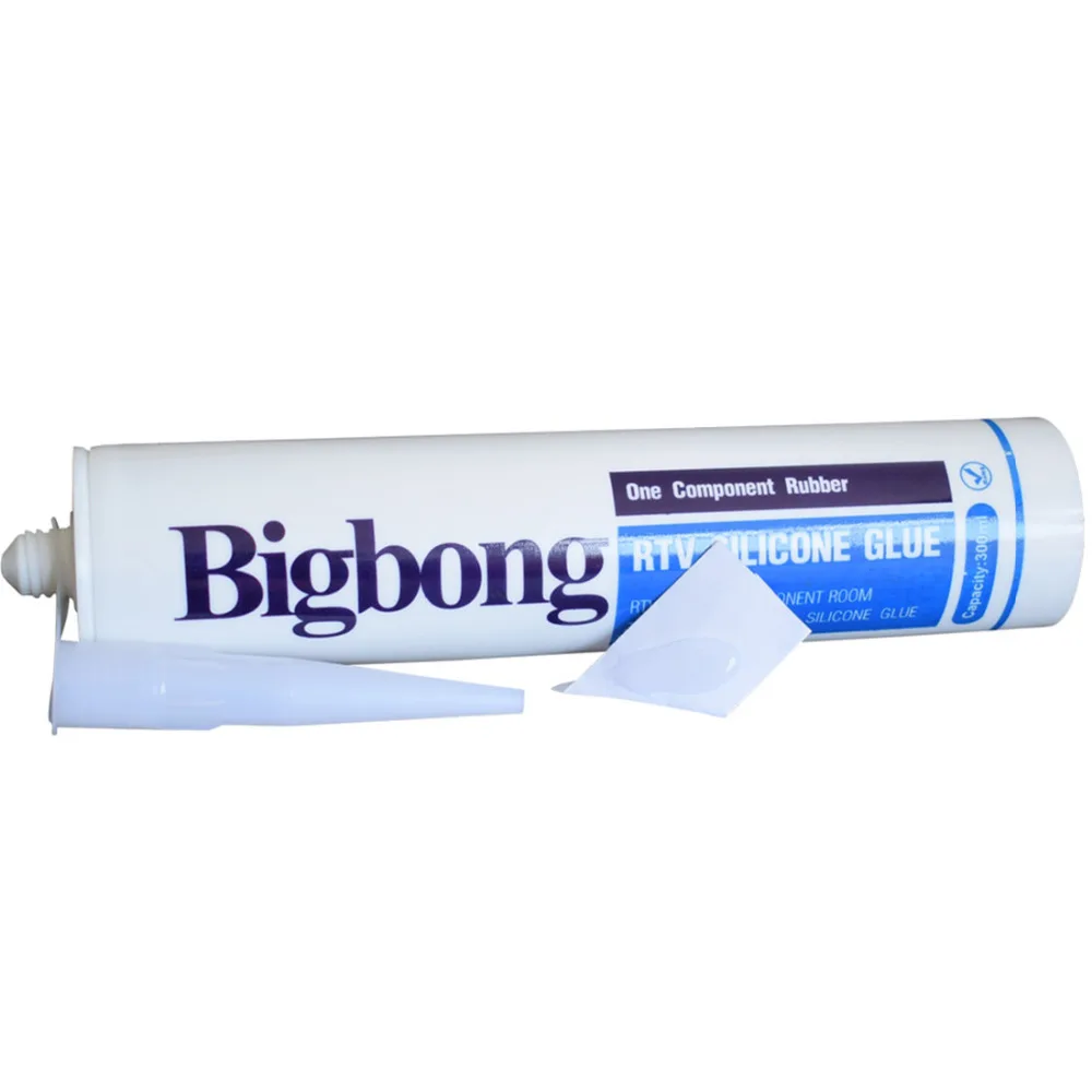

RTV Acid Silicone Adhesive 300ml Translucent Silicone Sealant Glue Bonding Silicon Rubber Glass Caulking Ceramic Tile Sealing
