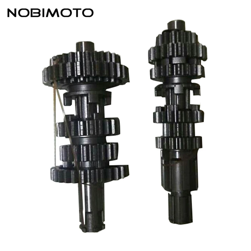 Dirt Bike CB250 5/6 Gear Main Counter Shaft Transmission For ZongShen